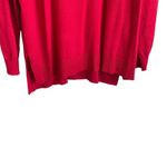 Lane Bryant Lane‎ Bryant Women Tunic Sweater 14/16 Red Rayon Knit Casual Relaxed Workwear Photo 4