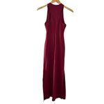 Lululemon Women's Get Going Dress Ruby Wine Red Midi Size 4 Racerback Slit Tank Photo 5