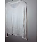 Beach Riot  Kennedy Long Sleeve White Top Sz L NWT $78 Photo 10