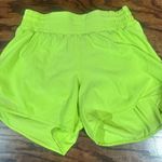 Lululemon Lime Green  Hottie Hot Women’s Neon Shorts 4 Photo 0