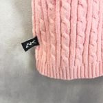 Anne Klein  Sport Womens Cable Knit Turtleneck Sweater Size XL Preppy Classic Photo 3