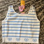 Caco x Powerpuff Girls Blue Striped Tank Top size M Size M Photo 1