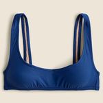 J.Crew NWT Heritage Scoopneck Bikini Top Royal Blue Photo 0