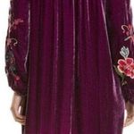 Johnny Was Nikkola heavily embroidered velvet shift dress NWT (oversized) Photo 1
