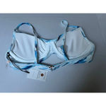 Shade & Shore ribbed bralette Bikini Top 34B NWT Photo 1