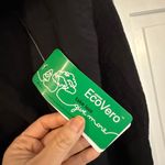 Forever 21  NWT black bubble hem long sleeve top M Photo 4