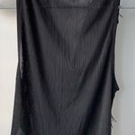 ZARA Black Fringe Bodysuit Photo 8