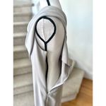 AQ/AQ  Oyster Veronika Grey Cowl Neck Sleeveless Sheath Dress Photo 2