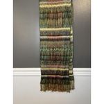 Tolani  Scarf Womens One Size Multicolor Chevron Fringe Boho Viscose Wrap Photo 5