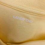 Lands' End Womens Polo Shirt Top Nutcracker Christmas Embroidered Yellow Size L/T Photo 3