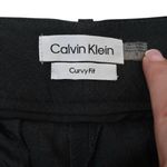 Calvin Klein Women's 12 Curvy Fit Dress Pant in Charcoal Grey Photo 9