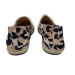 Schutz  Ohanna Leopard Print Canvas Espadrilles Slip On Neutal Size 10 Photo 8