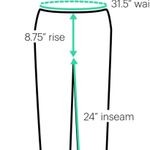 Anthropologie Plaid Pants in Tan Yellow Pink - straight cropped Photo 4