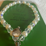 Kate Spade : Faux Pearl/Aqua Blue Bead Phone Charm Photo 13