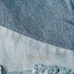 Levi's Levi’s 501 Patchwork High Waisted Cutoff Jean Shorts Blue Size 32 Photo 7