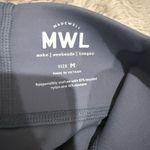 Madewell NWT  Women's Medium  MWL Form High-Rise 25" Leggings Blue Hematite‎ Yoga Photo 11
