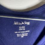 White Stag  Navy Blue Scoop Neck Sleeveless Tank XL Photo 1