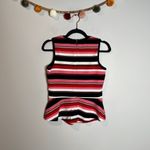Michael Kors 🌺  striped peplum tank top Photo 4