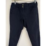 Equine Couture Horse Riding Schooling Breech Navy Embroidered Women’s 30 Pants Photo 4