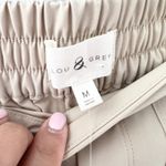 Lou & Grey Beige Wanderweave Cargo Style Straight Wide Leg Pants New Medium Photo 7