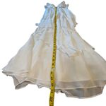 Betsy and Adam  White Embellished Gown - Size 14 Photo 13