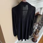 Princess Polly  Party Time Wrap Belted Goth Mini Black Dress Size 8 Photo 2