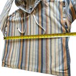 O'Neill Fleece Stripes Hooded Chunky Oversized Soft Drawstring Womens Large Photo 9