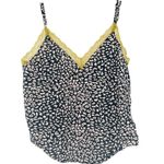 Victoria's Secret VS Y2K Coquette Lace Leopard Animal Print Sleep Cami Top XS Photo 0