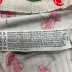 Forever 21 Cherry Print Crop Top Ribbed Knit Short Sleeve Scoop Neck Size M Photo 9