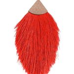 Red thread tassel necklace Photo 0