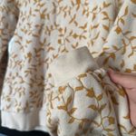 Ulla Johnson  Ebba Balloon Sleeve Pullover Crewneck Sweatshirt Photo 4