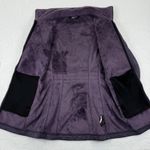 The North Face Womens S P Purple Quilted Fleece Lined Full Zip Jacket Photo 5
