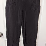 prAna  Kanab Crop Pants Women's Medium Black Photo 0