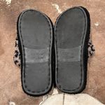 Comfy Luxe NWT Fuzzy Leopard Slip On Slippers Size 8 Black Photo 3
