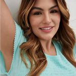 Torrid Babydoll Cotton Crew Neck Smocked Bodice Top Photo 2