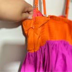 Kate Spade Twist Bodice Pink/Orange Dress Size 8 Photo 5