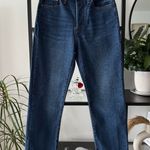 Levi's Levi’s Wedgie Straight Leg Dark Wash Button Fly Cotton High Rise Jeans 29 X 26 Photo 0