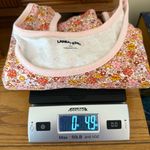 Lands’ End Floral Tank Top Women’s Size Large Cotton Pastel Pink Photo 7