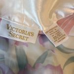 Victoria's Secret Sheer Gold Label Vtg 90s Pastel Floral Wedding Bridal Robe O/S Photo 6