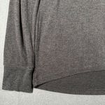 Brandy Melville Womens One Size Gray Long Sleeve Crew Neck Pullover Sweater Photo 1