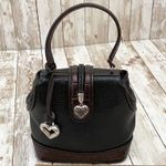 Brighton Rare Vintage Mini Leather Clutch Handbag Photo 3