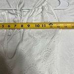 Aerie White Eyelet Cutout One Piece Bathing Suit Small Women Photo 3