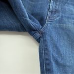 Mother Stunner Step Fray Ankle Jeans Women’s Size 26 Cross Your Fingers Zip Hem Blue Photo 7