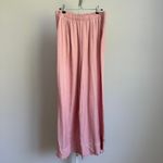 Stateside Wide Leg Lounge Pants Elastic Waist Pockets Pink Size M Photo 6