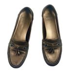 1990s Mootsies Tootsies Vintage Copper Brown Leather Loafers Moccasins Size 8.5 Photo 1