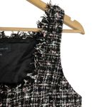 Majorelle Bia Candy Shop Black Tweed Button Front Sleeveless Preppy Mini Dress S Photo 4