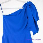 Dress the Population New!  Tiffany One Shoulder Midi Dress Electric Blue, size S‎ Photo 11