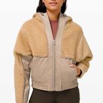 Lululemon Sherpa and Shine Jacket in Trench Photo 0
