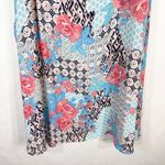 Woman Within  Plus Size 5X 38W 40W Tank Top‎ Patchwork Chiffon Trapeze Floral 172 Photo 5