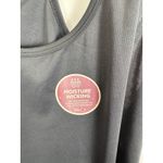 Galaxy Moisture Wicking Racerback Tank Top Stretch Flex Comfort 2XL Gray Size XXL Photo 4